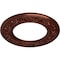 Ekena Millwork Blackthorn Ceiling Medallion (Canopies up to 7 1/2"), 13 3/8"OD x 7 1/2"ID x 3/4"P, Antique Copper CM13BLACS - alternate 2